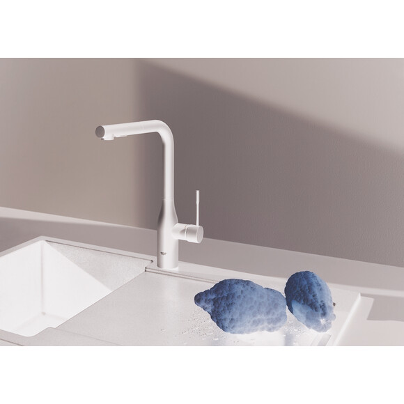 Смеситель для кухни Grohe Essence 30504KF0 (фантомный черный, с выдвижной лейкой), Цвет производителя: фантомный черный матовый, фото 2
