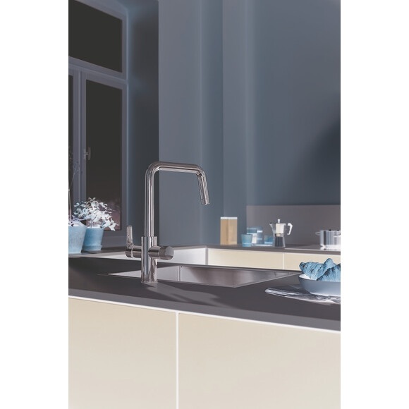 Змішувач для кухні Grohe Blue Pure Start 30595000 (хром, з підключенням питної води), Колір виробника: хром, фото , изображение 4