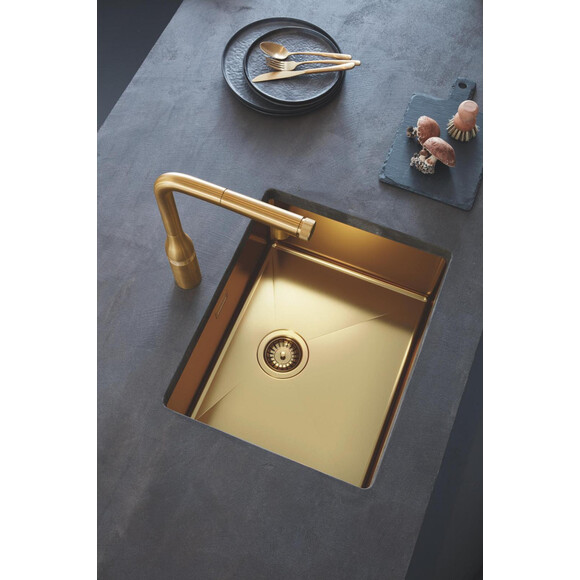 Змішувач для кухні Grohe Accent SmartControl 30444GN0 (холодний світанок матовий, з висувною лійкою), Колір виробника: холодний світанок матовий, фото , изображение 2