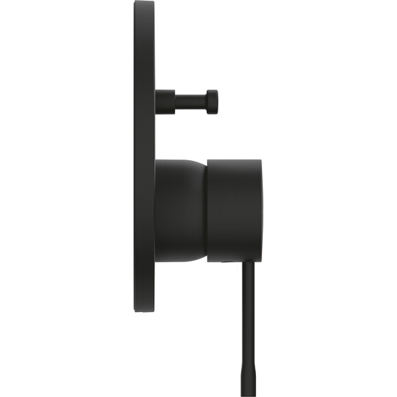 Зовнішня частина змішувача для ванни Grohe Essence 24167KF1 (чорний фантомний), Колір виробника: фантомний чорний матовий, фото , изображение 4