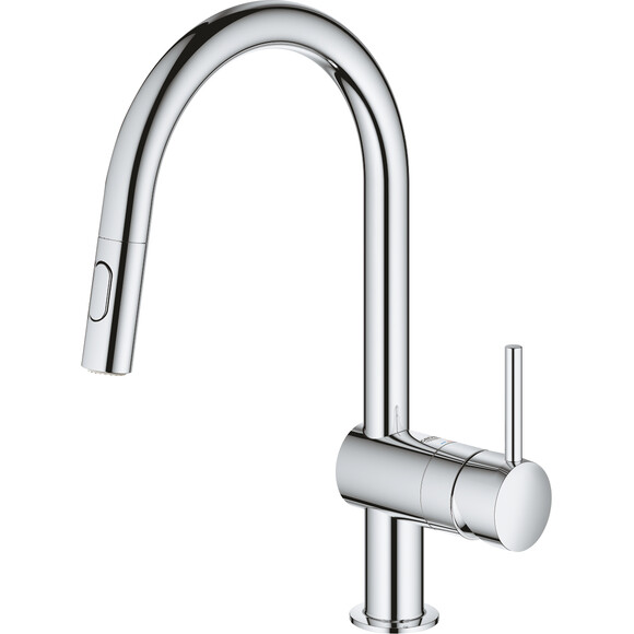 Смеситель для кухни Grohe Vento 30438000 (хром, с выдвижной лейкой), Цвет производителя: хром, фото 2