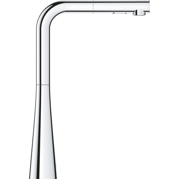 Змішувач для кухні Grohe Scala 30441000 (хром, з висувною лійкою), Колір виробника: хром, фото , изображение 3