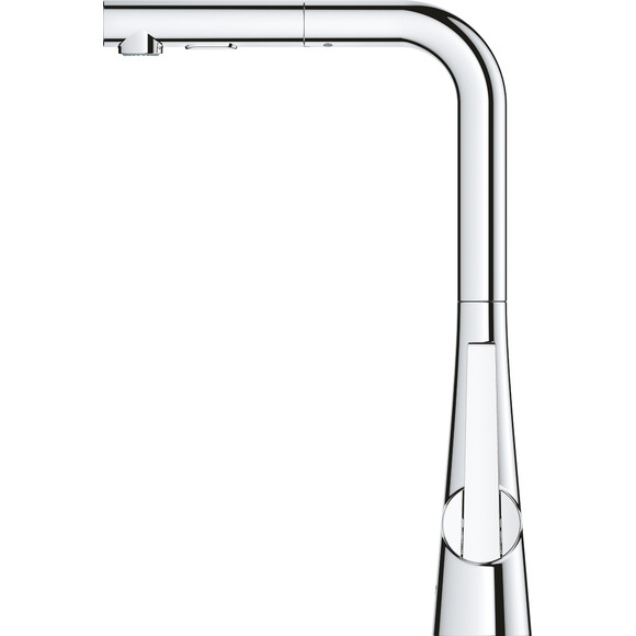 Змішувач для кухні Grohe Scala 30441000 (хром, з висувною лійкою), Колір виробника: хром, фото , изображение 4