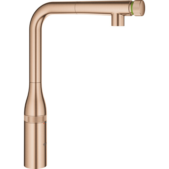 Смеситель для кухни Grohe Accent SmartControl 30444DL0 (теплый закат матовый, с выдвижной лейкой), Цвет производителя: теплый закат матовый, фото 4