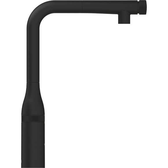 Смеситель для кухни Grohe Essence SmartControl 31928KF0 (фантомный черный, с выдвижной лейкой), фото 3