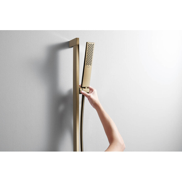 Лейка для душа Hansgrohe Pulsify E Ecosmart Brushed Bronze 24320140 (брашированная бронза, однорежимная), Цвет производителя: брашированная бронза, фото 2
