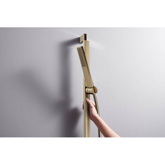 Лійка для душу Hansgrohe Pulsify E Ecosmart+ Brushed Bronze 24321140 (брошована бронза, однорежимна), Колір виробника: брашована бронза, фото , изображение 3