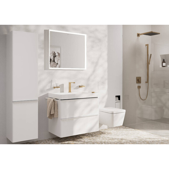 Лейка для душа Hansgrohe Pulsify E Ecosmart Brushed Bronze 24320140 (брашированная бронза, однорежимная), Цвет производителя: брашированная бронза, фото 6