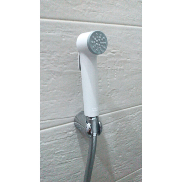 Гигиенический душ Grohe Tempesta-F Trigger Spray 30 26355IL0 (белый/хром, с держателем и шлангом), фото 2