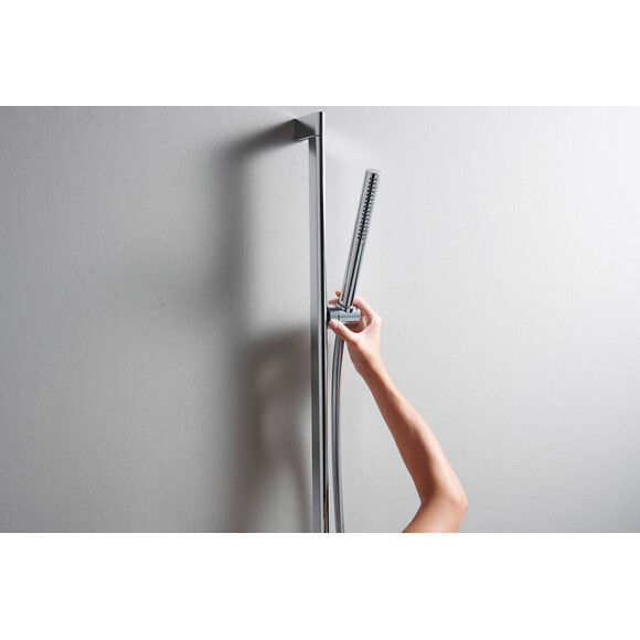 Лейка для душа Hansgrohe Pulsify S Ecosmart+ Chrome 24126000 (хром, однорежимная), Цвет производителя: хром, фото 7