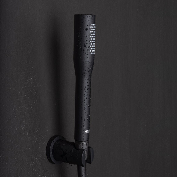 Лейка для душа Grohe Euphoria Cosmopolitan Stick 22126KF0 (фантомный черный, однорежимная), фото 3