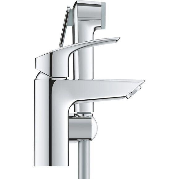 Смеситель для умывальника Grohe Eurosmart New S-Size 23124003 (с гигиеническим душем), фото 2