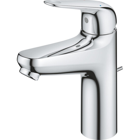 Змішувач для умивальника Grohe QuickFix Swift M-Size 24325001 (з донним клапаном), фото , изображение 5