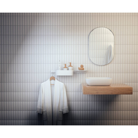 Полка в ванную Hansgrohe Wallstoris Matt White 27915700 (20x16.9 см, белая матовая, настенная), Цвет производителя: белый матовый, фото 6