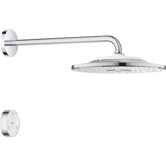 Верхний душ Grohe Rainshower SmartConnect 310 26640000 (2 режима струи, с кронштейном и дистанционным управлением), фото 