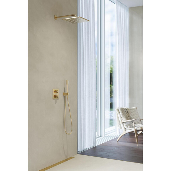 Лійка для душу Grohe Spa Rainshower Aqua Stick 26866GN0 (холодний світанок матовий, однорежимна), Колір виробника: холодний світанок матовий, фото , изображение 3