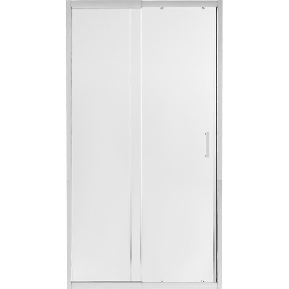 Душові двері Qtap Taurus Chrome TAUCRM20111C6 (108 см, лівостороння, скло прозоре, профіль хром), фото 