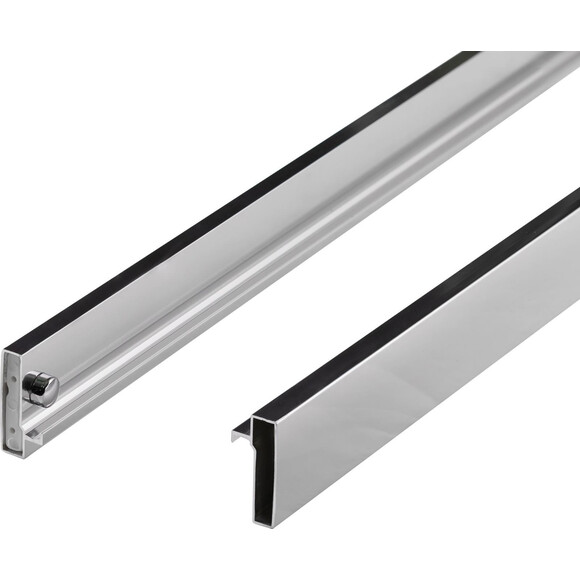 Душові двері Qtap Taurus Chrome TAUCRM20111C6 (108 см, лівостороння, скло прозоре, профіль хром), фото , изображение 8