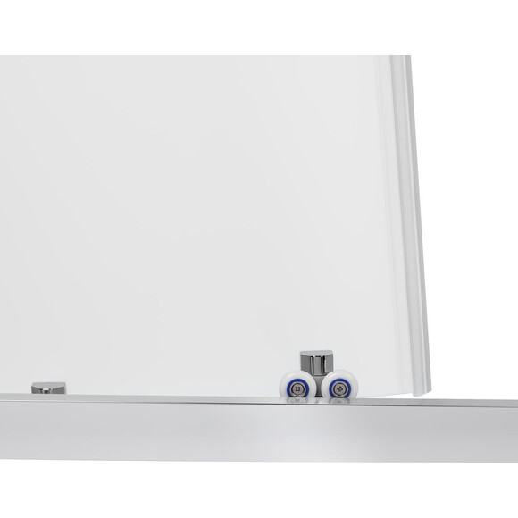 Душова кабіна Qtap Taurus Chrome TAUCRM1011SC6 (100x100 см, скло прозоре, профіль хром), фото , изображение 6