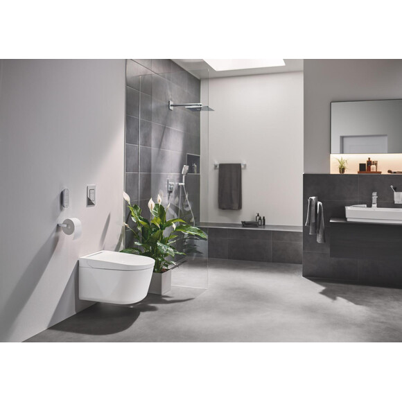 Безобідковий підвісний унітаз-біде Grohe Sensia Pro 36508SH0 (воронкоподібний, з сидінням), фото , изображение 18