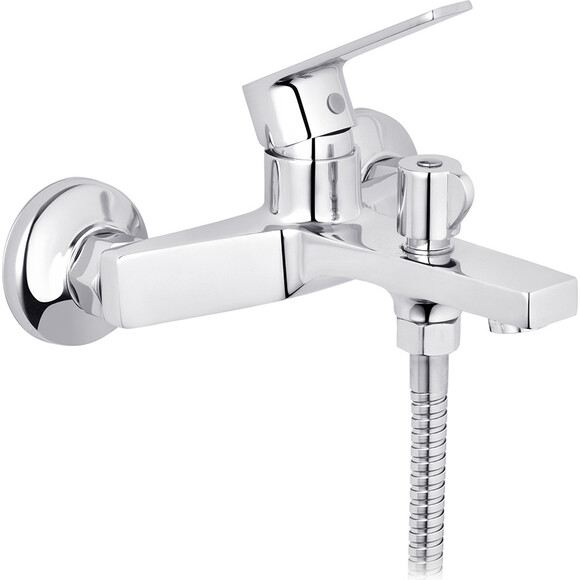 Смеситель для ванны Kroner KRP Eifel C060 (с лейкой и шлангом), фото 3