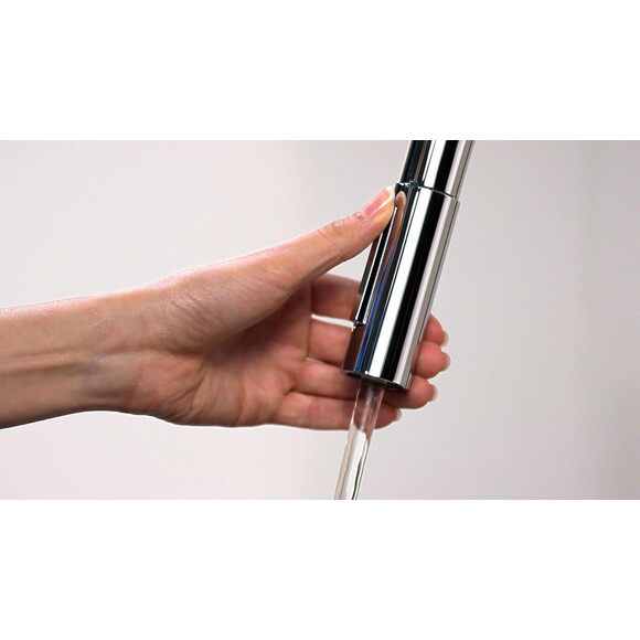 Змішувач для кухні Hansgrohe Focus 31815000 (хром, з висувною лійкою), Колір виробника: хром, фото , изображение 4