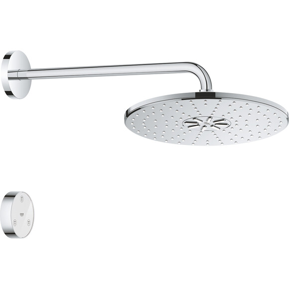 Верхний душ Grohe Rainshower SmartConnect 310 26640000 (2 режима струи, с кронштейном и дистанционным управлением), фото 4