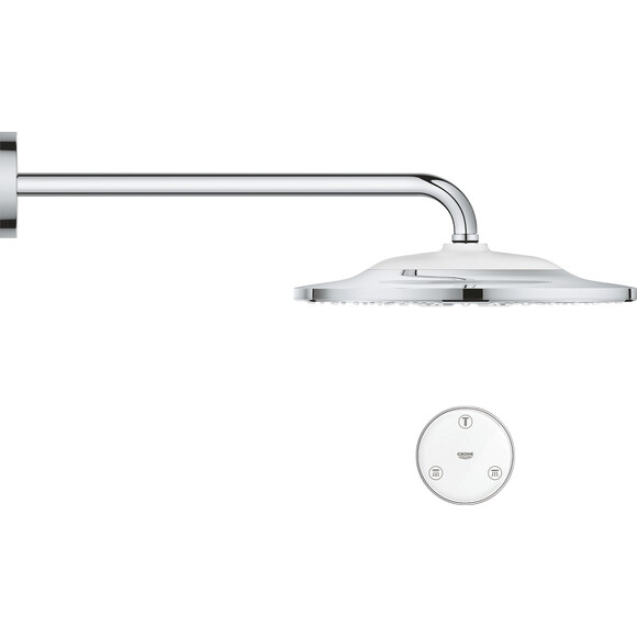 Верхний душ Grohe Rainshower SmartConnect 310 26640000 (2 режима струи, с кронштейном и дистанционным управлением), фото 5