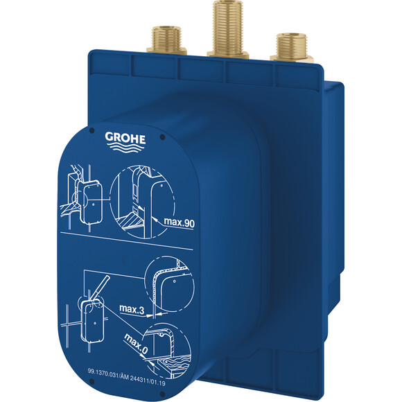 Прихований монтажний блок Grohe Eurosmart Cosmopolitan T 36322001, фото , изображение 4