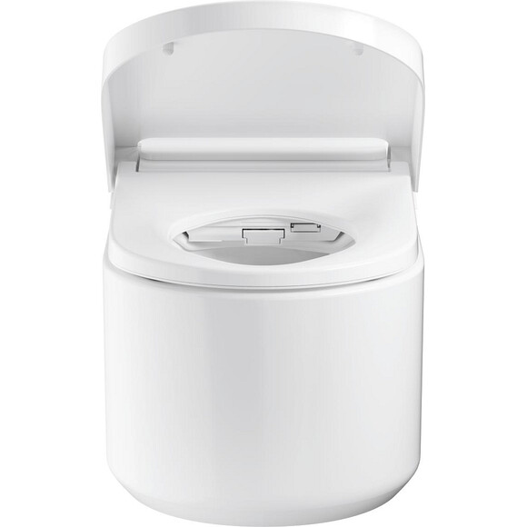 Безобідковий підвісний унітаз-біде Grohe Sensia Pro 36508SH0 (воронкоподібний, з сидінням), фото , изображение 11
