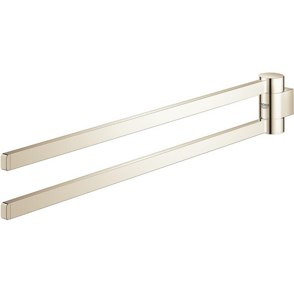 Рушникотримач Grohe Selection 41063BE0 (нікель, подвійний, обертовий), Колір виробника: нікель, фото , изображение 2
