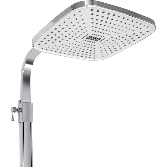 Душевая система Lidz Wawel 1030 White/Chrome LDWAW1030WHI45401 (белая/хром, с изливом), Цвет производителя: белый, хром, фото 7