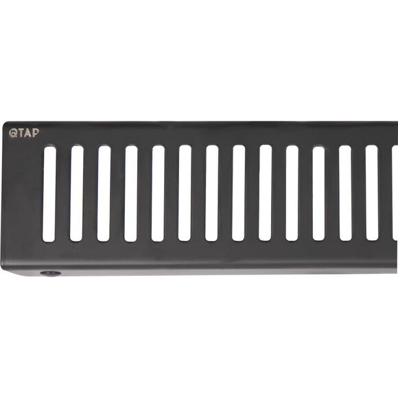 Душовий трап Qtap Taurus FA700MBLA QTTAUFA700MB (70 см, чорний матовий), Колір виробника: чорний матовий, Доступні розміри: 70, фото , изображение 4