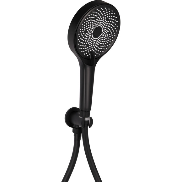 Душевая система Qtap Scorpio Black Matt QTSCO113BLM45897 (черная матовая, скрытого монтажа), Цвет производителя: черный матовый, фото 3