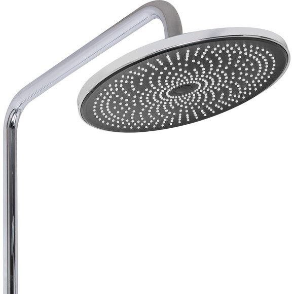 Душева система Qtap Slavonice Chrome QTSLA111CRM45909 (хром, із виливом), Колір виробника: хром, фото , изображение 5