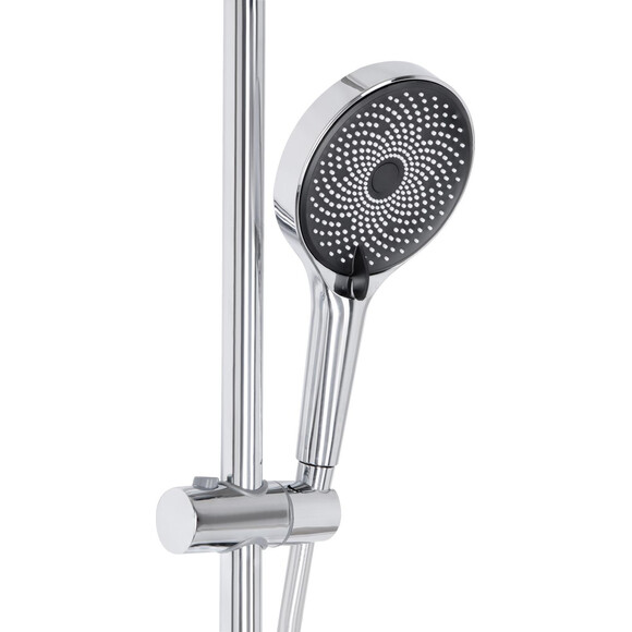 Душова система Qtap Slavonice Chrome QTSLA110CRM45912 (хром), Колір виробника: хром, фото , изображение 3