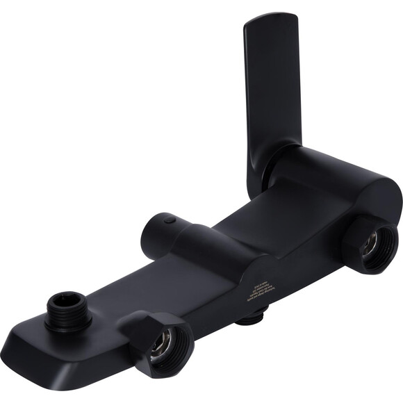 Душевая система Qtap Slavonice Black Matt QTSLA110BLM45914 (черная матовая), Цвет производителя: черный матовый, фото 9