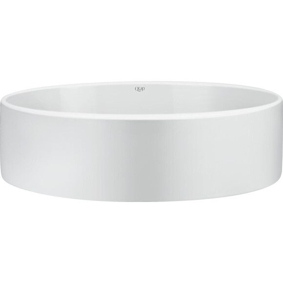 Умывальник Qtap Kolibri White Glossy QT10116065W (51x36 см, белый глянцевый), фото 2