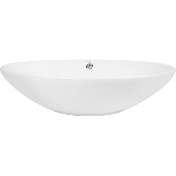 Умивальник Qtap Dove White Glossy QT06118168W (63x42 см, білий глянсовий, чаша), фото , изображение 2