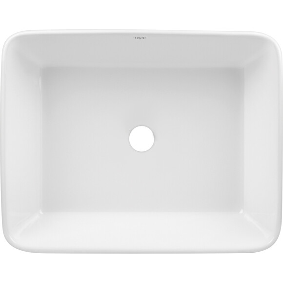 Умывальник Qtap Tern White Glossy QT17116069W (48x37 см, белый глянцевый), Доступные размеры: 48 x 37, Цвет производителя: белый глянец, фото 
