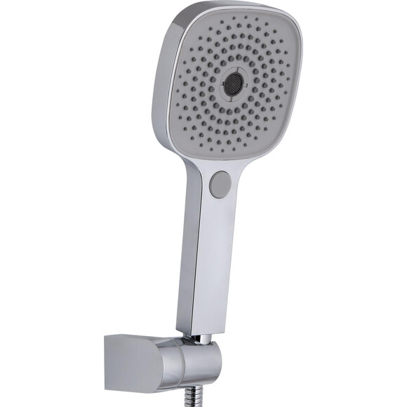 Змішувач для ванни Qtap Swan Eco Chrome QTSWA259CRM45534 (з лійкою та шлангом), фото , изображение 3