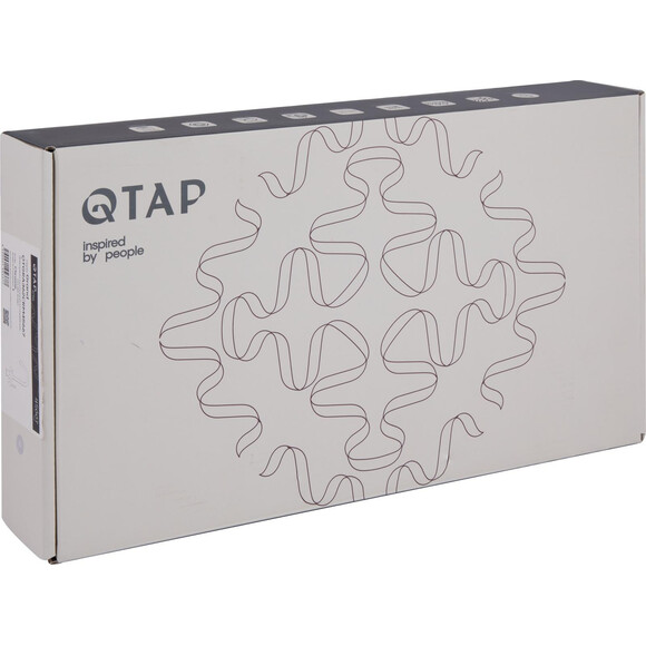 Змішувач для кухні Qtap Grand Chrome QTGRA362CRM45667 (хром, з підключенням питної води), Колір виробника: хром, фото , изображение 8