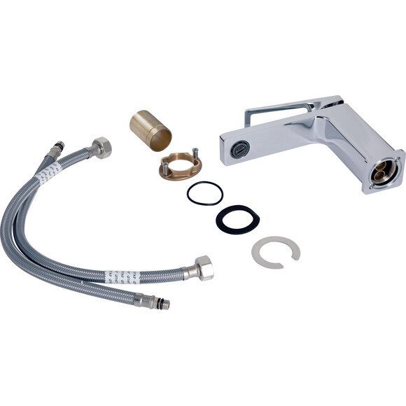 Змішувач для умивальника Qtap Gemini Loop Chrome QTGEM2701CRM45699, фото , изображение 3