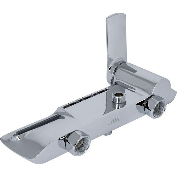 Душова система Qtap Slavonice Chrome QTSLA111CRM45904 (хром, із виливом, каскад), Колір виробника: хром, фото , изображение 9