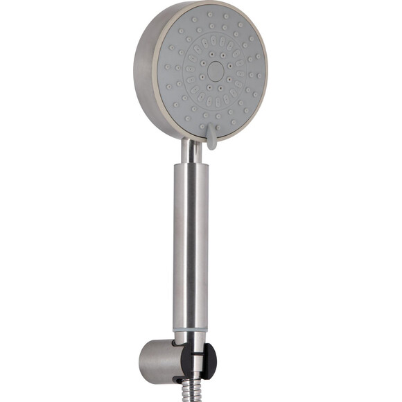 Смеситель для ванны Lidz Luna 005 Nickel LDLUN005NKS46093 (никель, с лейкой и шлангом), фото 2