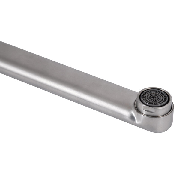 Смеситель для ванны Lidz Luna 005 Nickel LDLUN005NKS46093 (никель, с лейкой и шлангом), фото 4