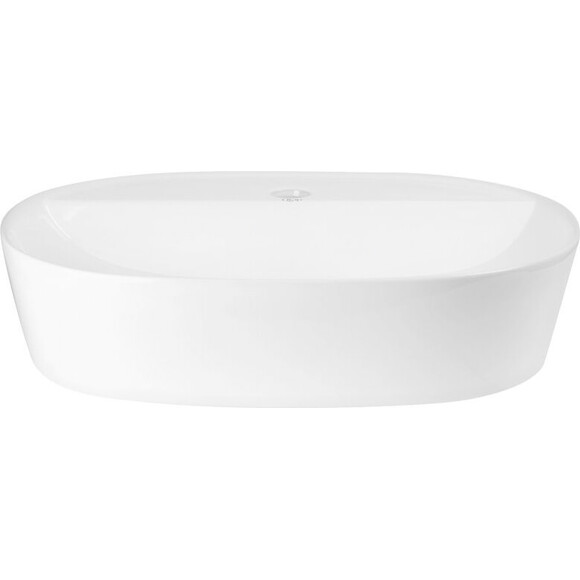 Умывальник Qtap Scorpio White Glossy QT14112202WN47313 (51x39 см, белый глянцевый, с донным клапаном), Доступные размеры: 51 x 39, Цвет производителя: белый глянец, фото 2
