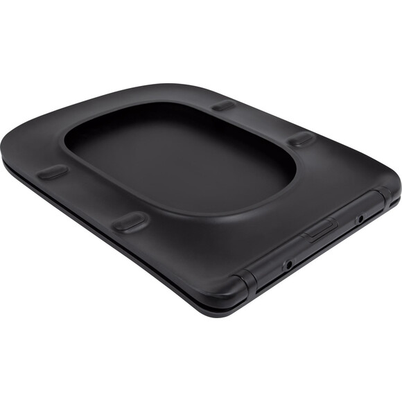 Безободковый подвесной унитаз Qtap Tern Ultra Quiet Rimless QT17332303ASMB (черный матовый, с сиденьем), фото 7
