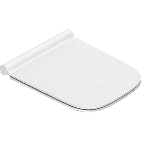 Безобідковий підвісний унітаз Catalano Green 55 NewFlush 0411550001+0451200001+9056060000 (воронкоподібний, з сидінням), фото , изображение 3