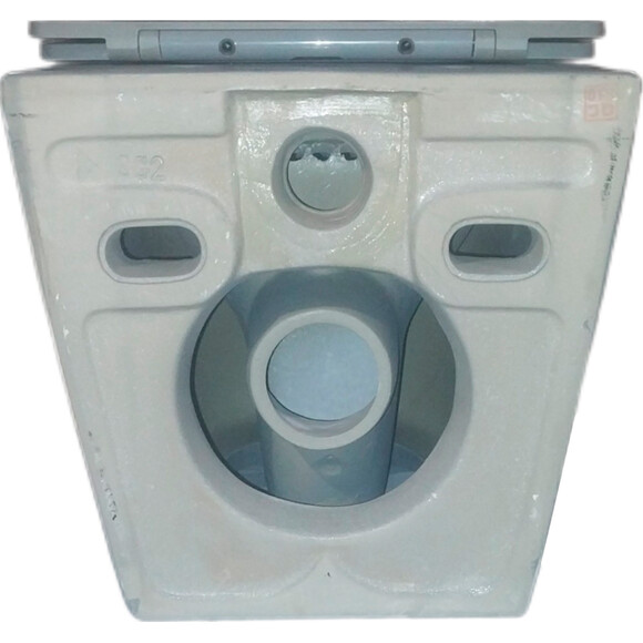 Безобідковий підвісний унітаз Asignatura Axiom Rimless 97802806 (з сидінням, сірий матовий), фото , изображение 6